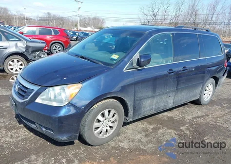 2008 Honda Odyssey Ex-L from USA, damaged, VIN 5FNRL38758B090549